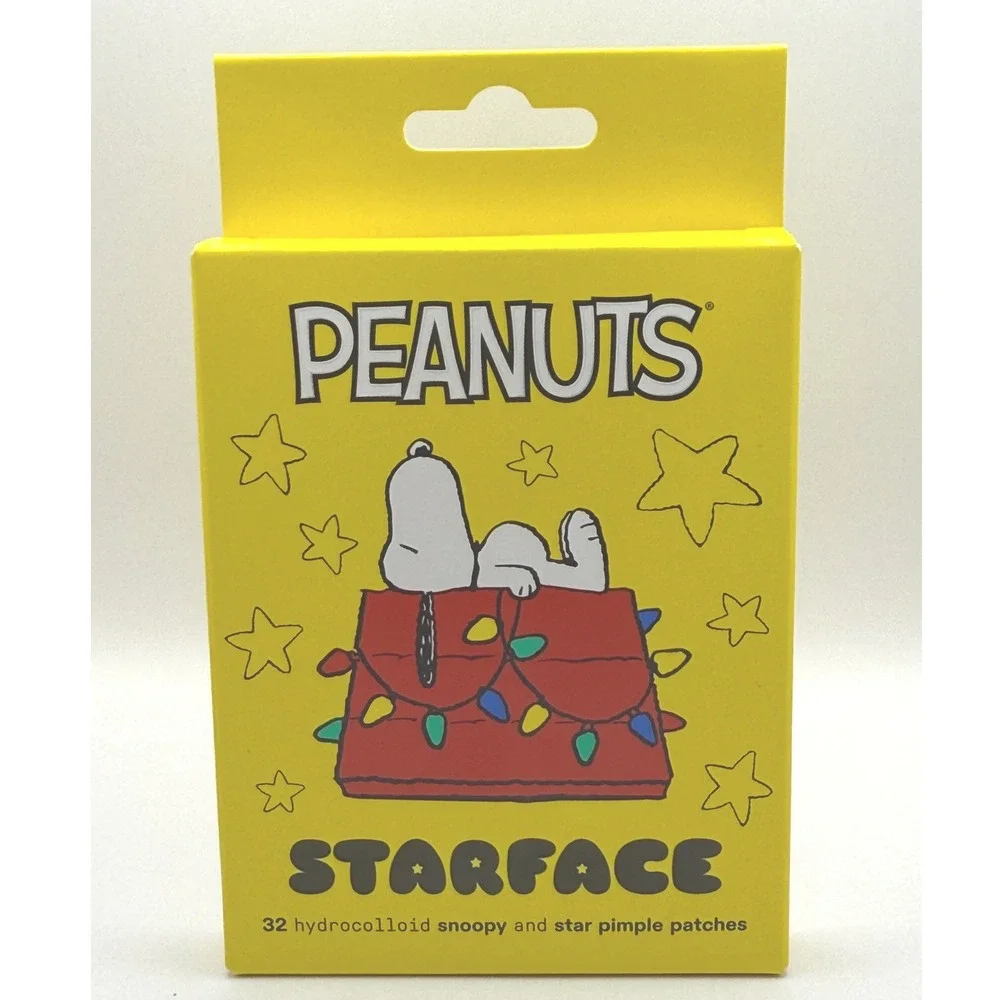 Starface X Peanuts Snoopy Limited Edition Hydrocolloid Pimple Patches‎ 32 Count